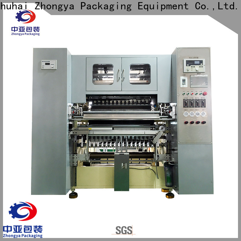 Zhongya Packaging smooth slitter rewinder directly sale for factory