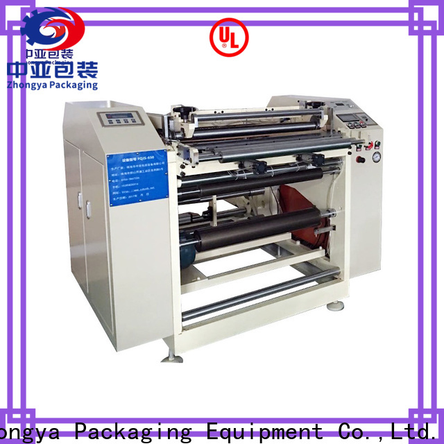 Zhongya Packaging reliable roll slitting machine manufacturer for thermal paper