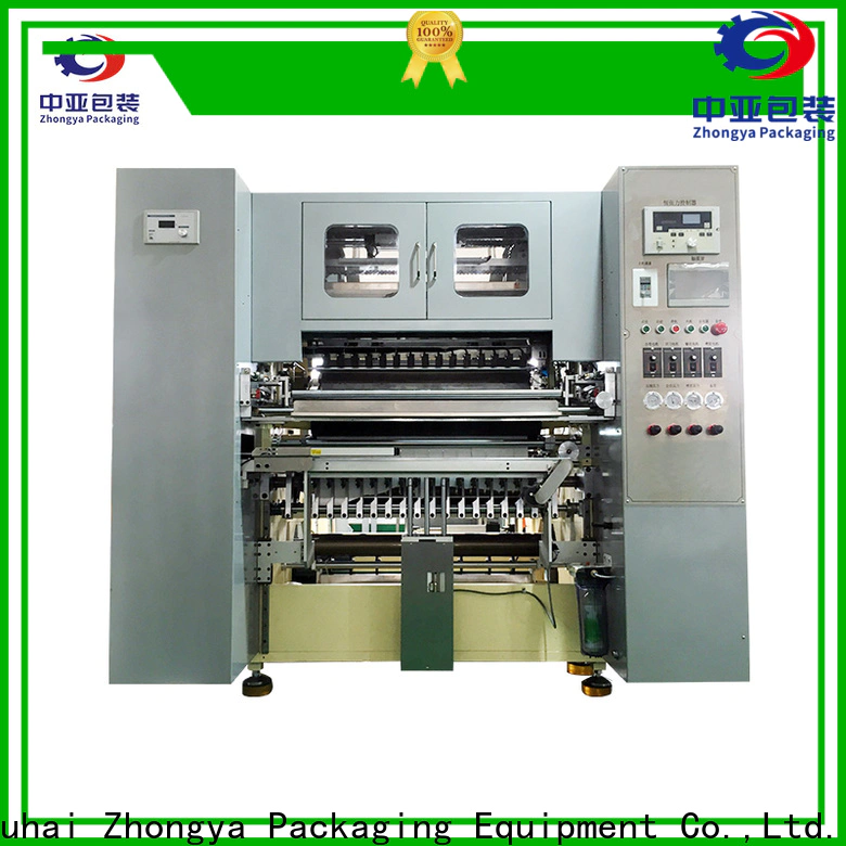 Zhongya Packaging automatic cutting machine directly sale for workplace