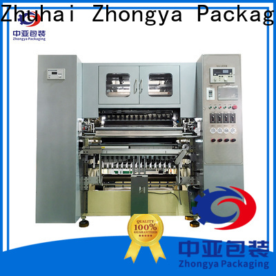 Zhongya Packaging high efficiency automatic cutting machine directly sale for plants