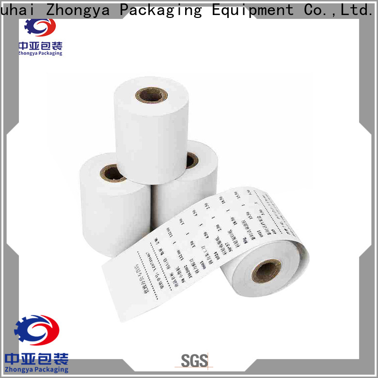 Zhongya Packaging professional thermal paper supplier for shop
