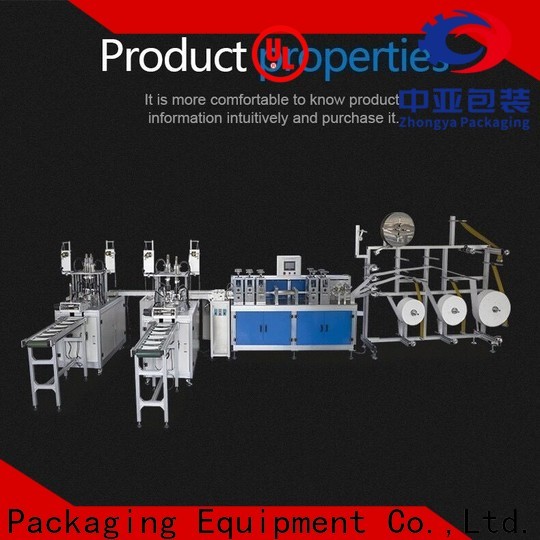 Zhongya Packaging durable surgical mask machine wholesale for workplace