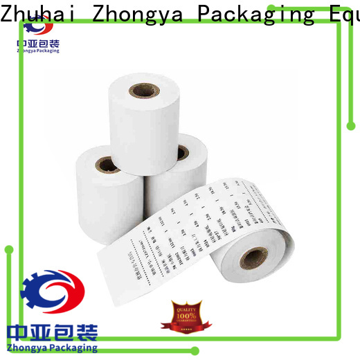 Zhongya Packaging practical thermal paper rolls supplier for supermarket