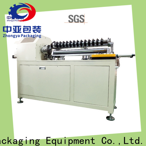 Zhongya Packaging high efficiency core cutting machine wholesale for thermal paper
