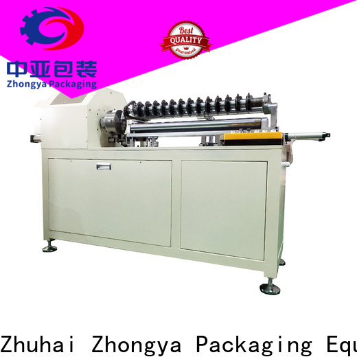 Zhongya Packaging smooth pipe cutting machine factory price for workplace