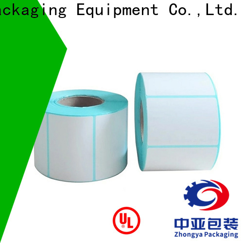 Zhongya Packaging excellent thermal labels on sale for supermarket