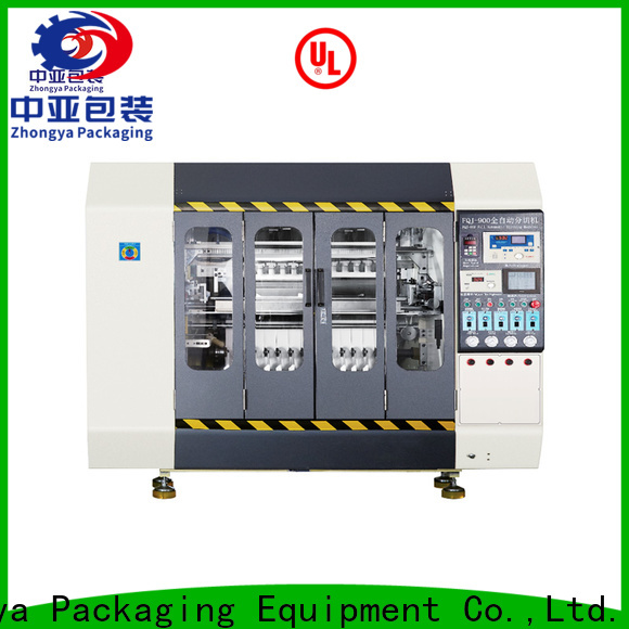 Zhongya Packaging paper slitting machine with good price for cutting