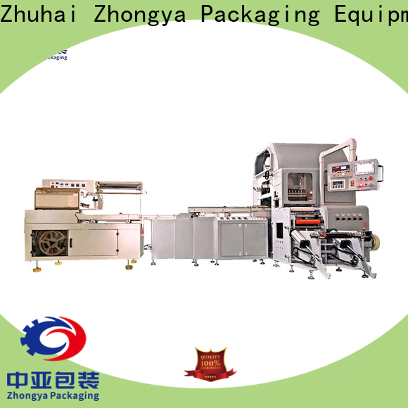 Zhongya Packaging factory direct automatic label applicator machine directly sale for Chemical