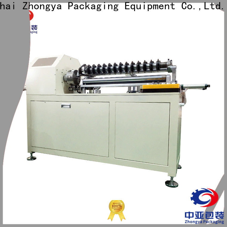 Zhongya Packaging high efficiency pipe cutting machine on sale for Printing Shops
