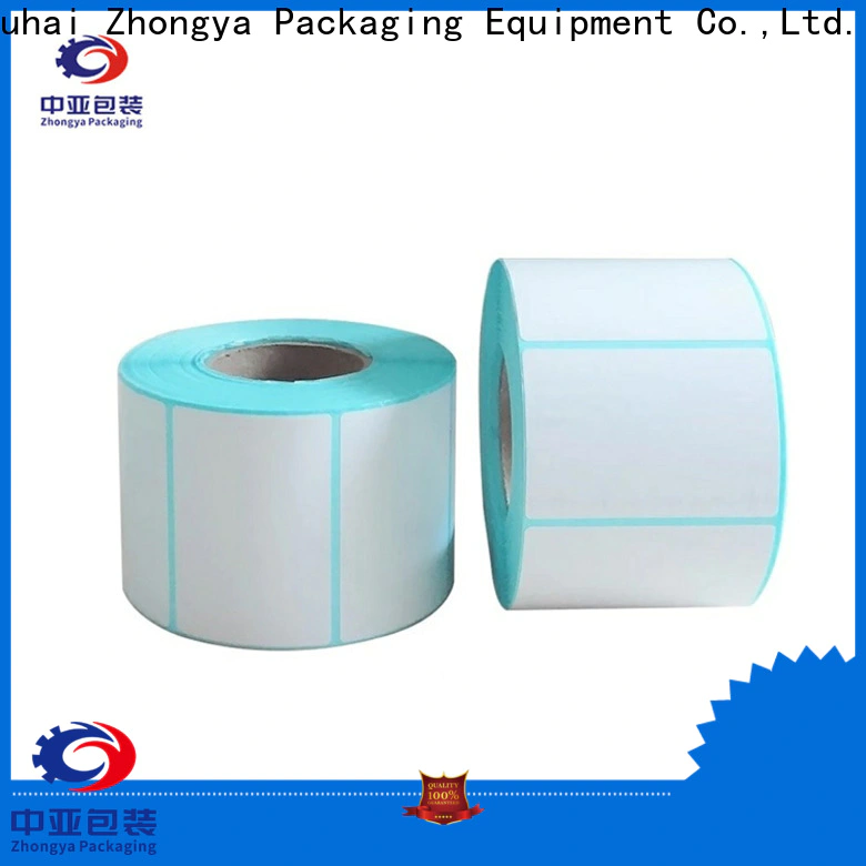 Zhongya Packaging thermal labels made in China for market