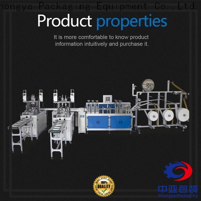 Zhongya Packaging bulk surgical mask making machine for mask