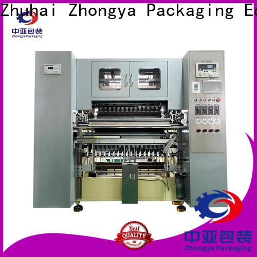 Zhongya Packaging fully automatic thermal paper slitting machine with good price for thermal paper