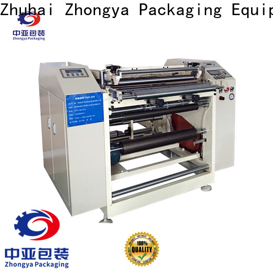 Zhongya Packaging slitter rewinder machine manufacturer for Fasterner