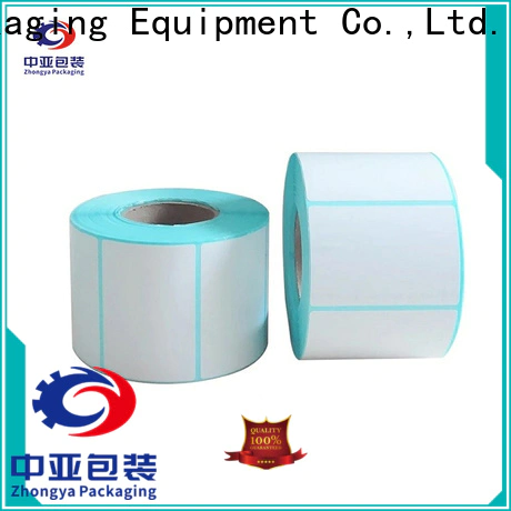 Zhongya Packaging oem thermal transfer labels manufacturers waterproof for market