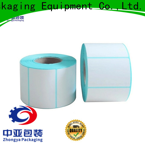 Zhongya Packaging high quality thermal labels waterproof for market