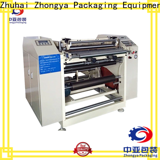 Zhongya Packaging semi-automatic slitting machine for Construction works