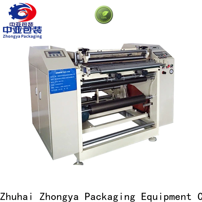 Zhongya Packaging roll slitting machine manufacturing bulk buy
