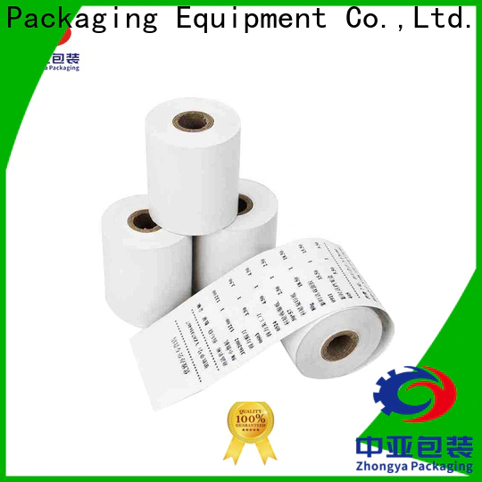 Zhongya Packaging good quality thermal paper manufacturer for supermarket