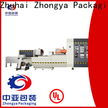 Zhongya Packaging automatic cutting machine directly sale for Building Material Shops