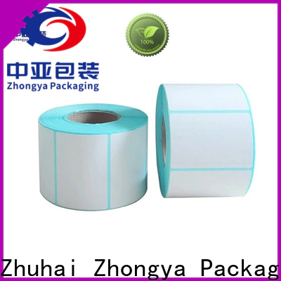 Zhongya Packaging custom direct thermal labels vendor for shop