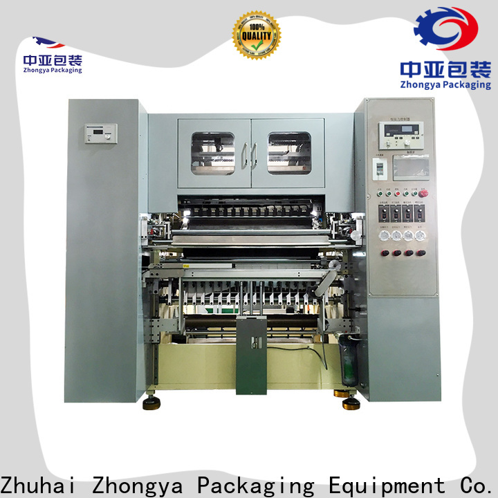 Zhongya Packaging automatic slitting machine factory price for thermal paper