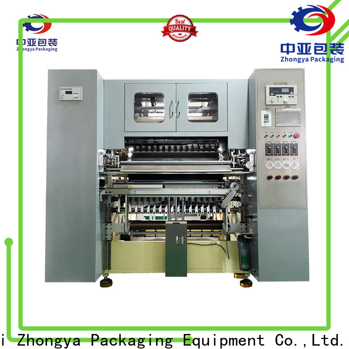 Zhongya Packaging fully automatic thermal paper slitting machine with good price for thermal paper