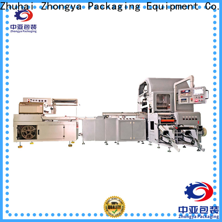 Zhongya Packaging factory direct sticker labelling machine for food