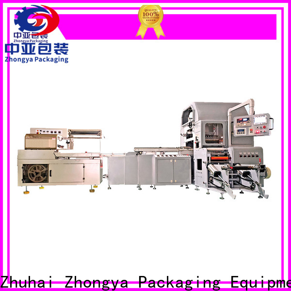 Zhongya Packaging sticker labelling machine directly sale for Beverage