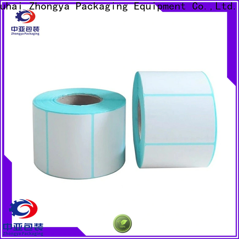 Zhongya Packaging direct thermal labels made in China for market