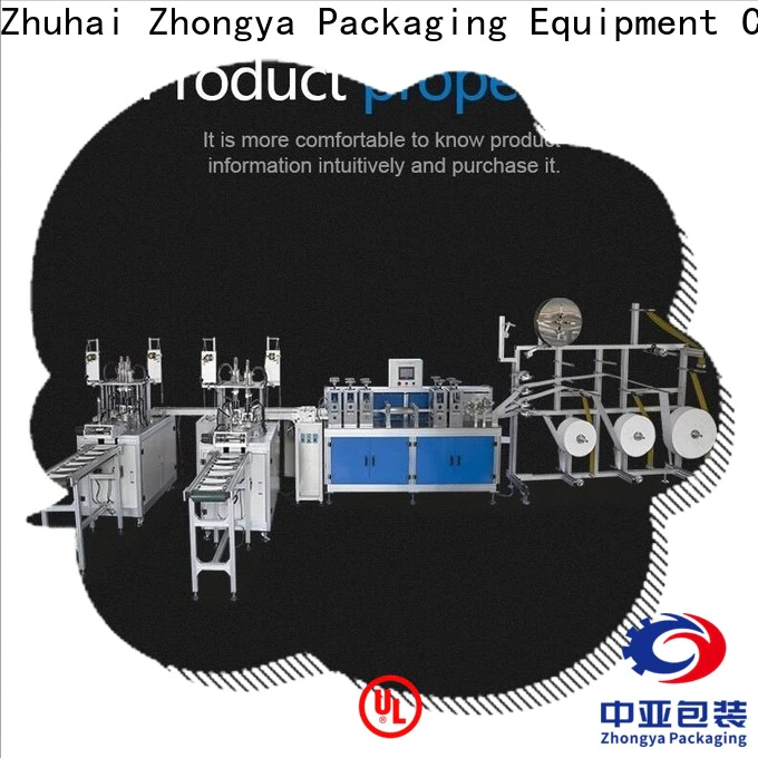 Zhongya Packaging bulk mask manufacturing machine supplier for wholesale