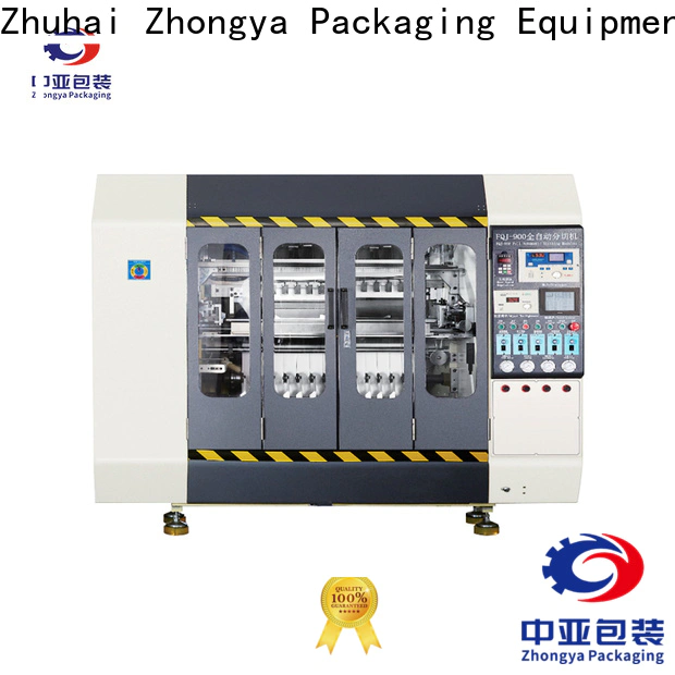 Zhongya Packaging wholesale slitter rewinder with good price for cutting