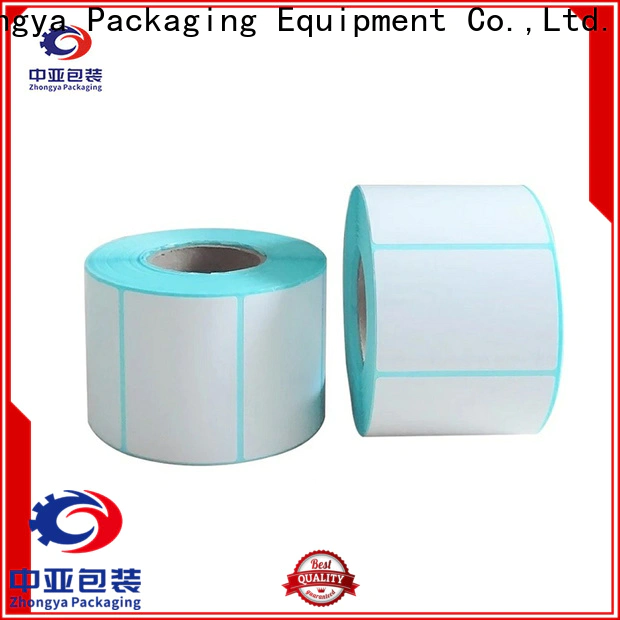 Zhongya Packaging high quality direct thermal labels waterproof for supermarket