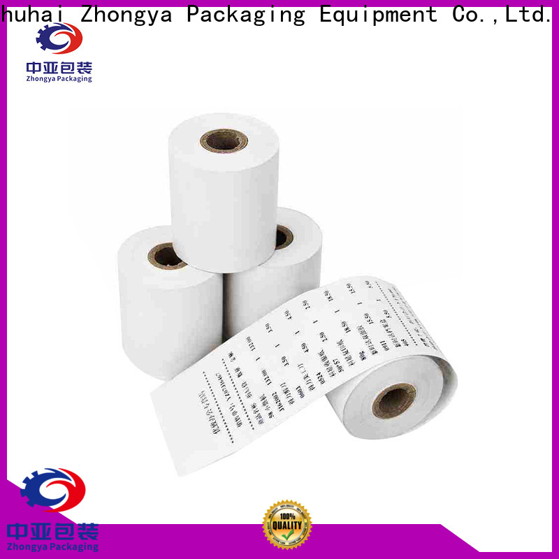Zhongya Packaging good quality thermal roll manufacturer for shop