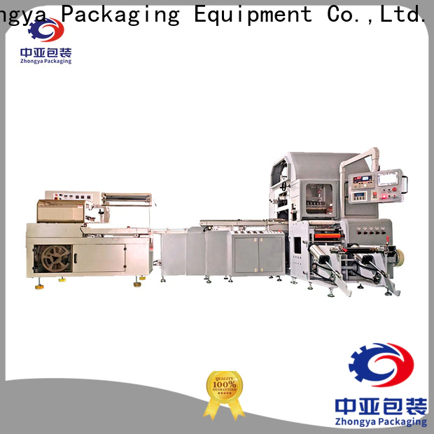 Zhongya Packaging highly-rated automatic labeling machine directly sale for Beverage