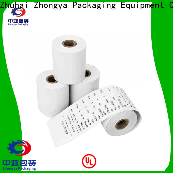 Zhongya Packaging thermal paper supplier for Printing Shops