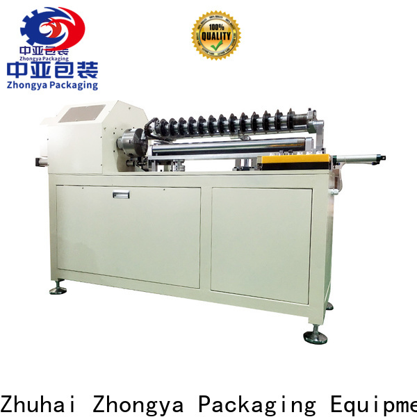 Zhongya Packaging pipe cutting machine supplier for Printing Shops