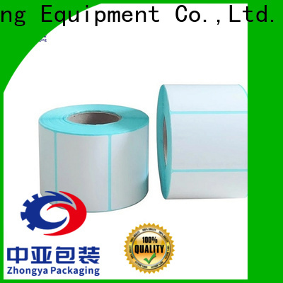 Zhongya Packaging oem direct thermal label manufacturers national standard for shipping