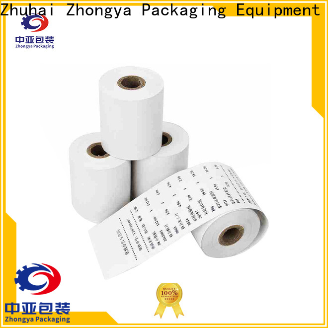Zhongya Packaging thermal paper rolls supplier for Printing Shops