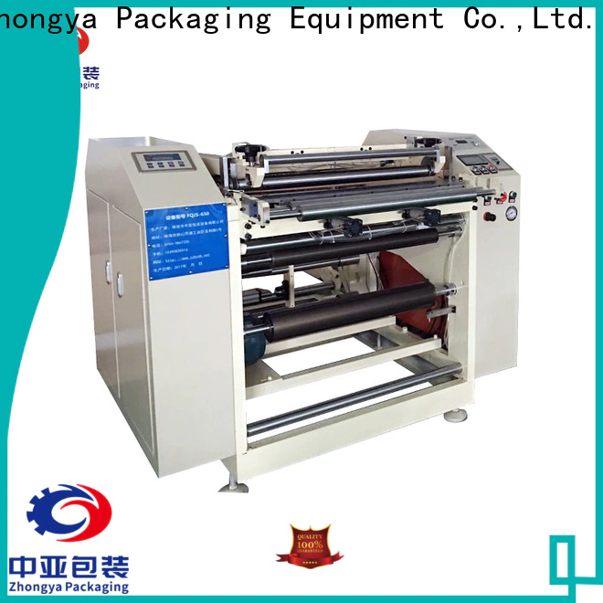 Zhongya Packaging roll slitting machine manufacturing