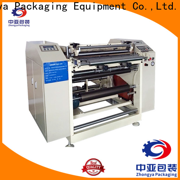 Zhongya Packaging roll slitting machine manufacturing for Construction works