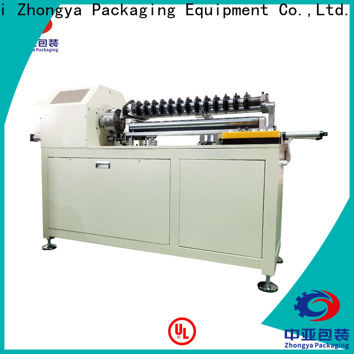 Zhongya Packaging pipe cutting machine factory price for Printing Shops
