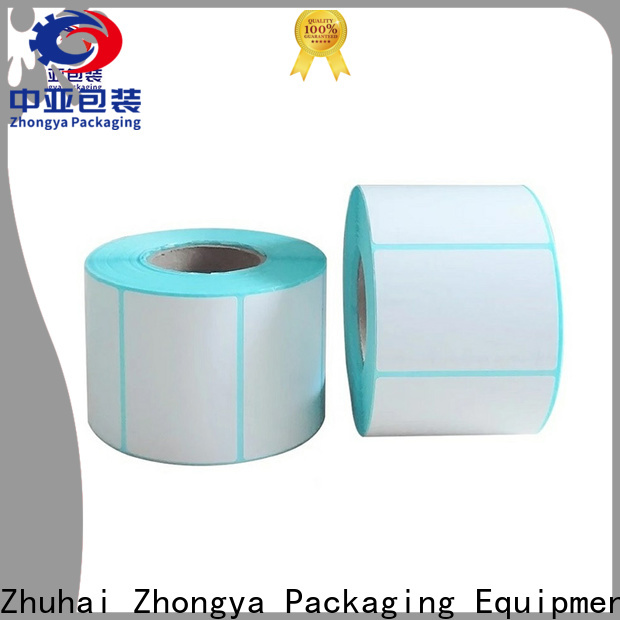 Zhongya Packaging thermal labels made in China for shipping