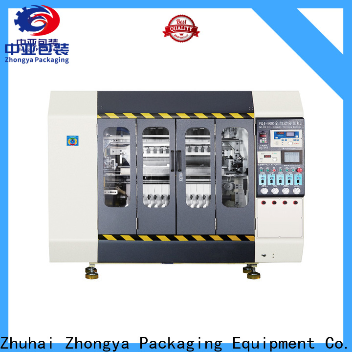 Zhongya Packaging professional paper slitting machine factory for Building Material Shops