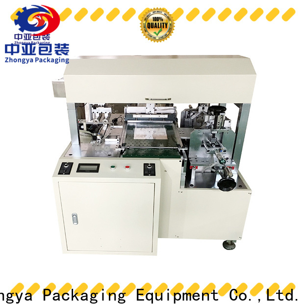 Zhongya Packaging creative paper packing machine from China for Beverage