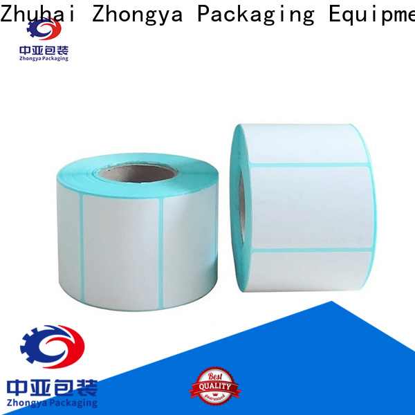 Zhongya Packaging oem thermal label manufacturers national standard for shop