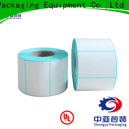 Zhongya Packaging custom direct thermal labels waterproof for shipping