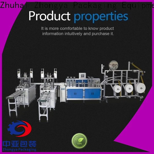 Zhongya Packaging wholesale surgical mask making machine for hospital