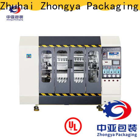Zhongya Packaging threading machine factory for Food & Beverage Factory