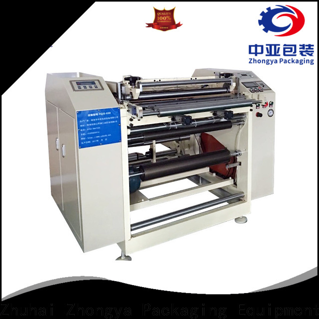 Zhongya Packaging paper rewinding machine supplier for Construction works