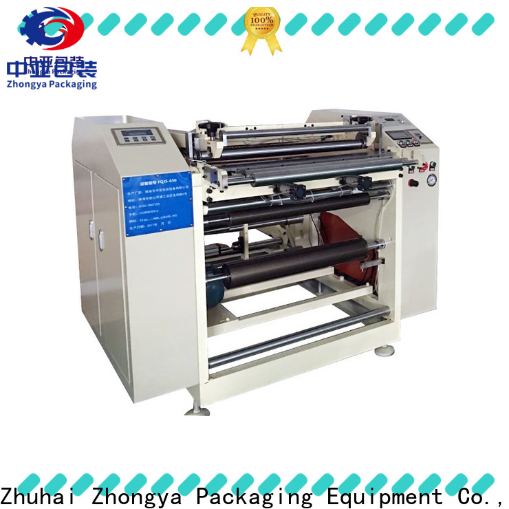 Zhongya Packaging hot sale semi automatic cutting machine for Construction works